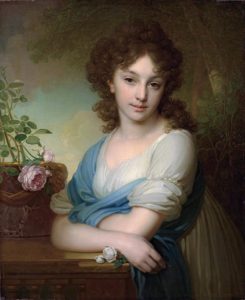 Портрет Елены Александровны Нарышкиной 1799