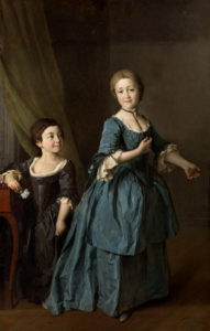 Портрет Настасьи Давыдовой и Феодосии Ржевской 1772