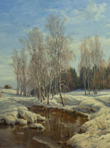Весной
